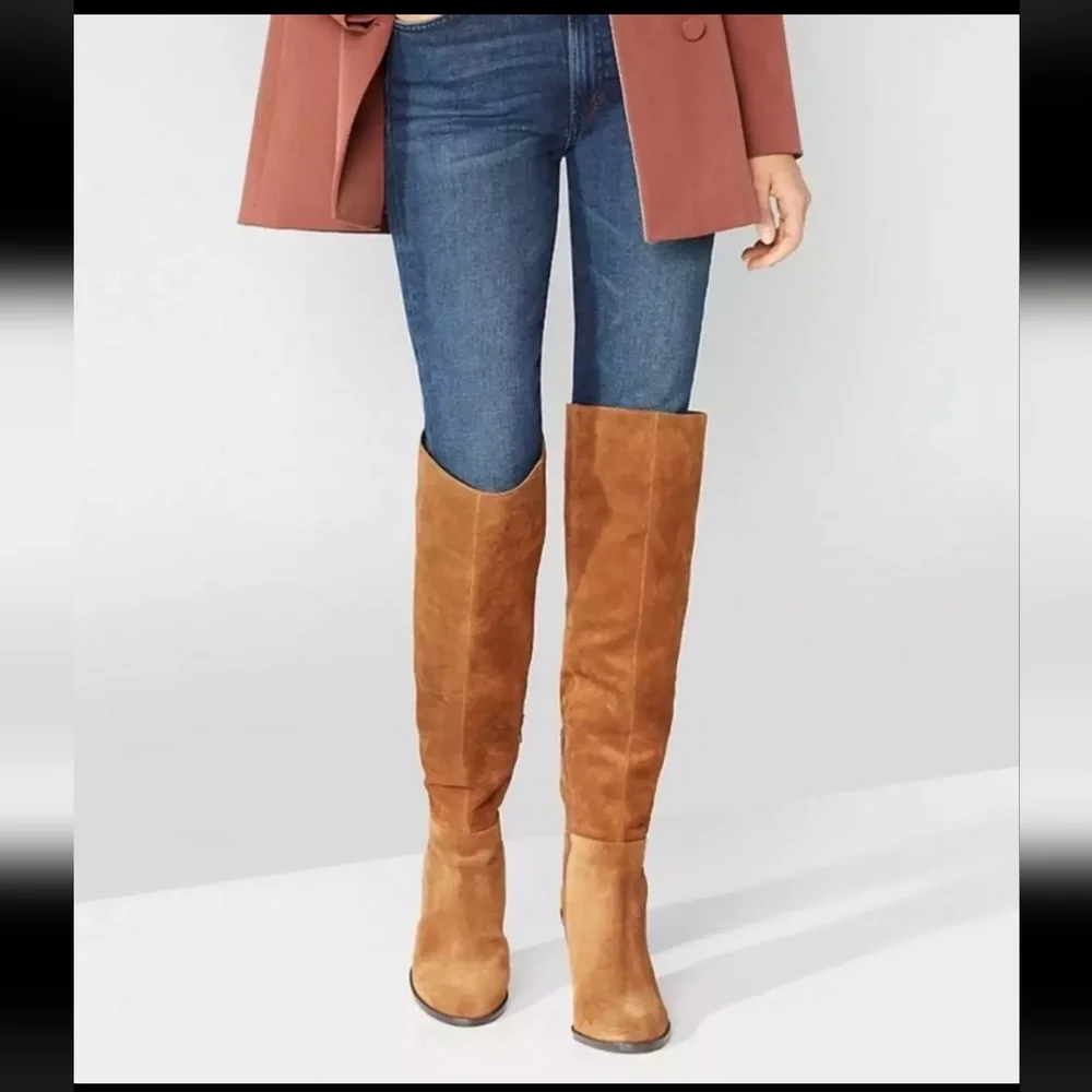 Gianni Bini barrine NWT over the knee boots Suede size 6 - Picture 5 of 7